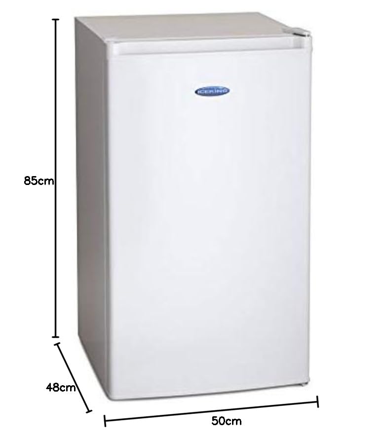 IceKing RK113AP2 48cm Upright Fridge with Ice Box