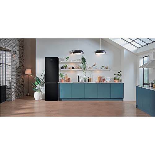 340L 60/40 Freestanding Fridge Freezer - Black
