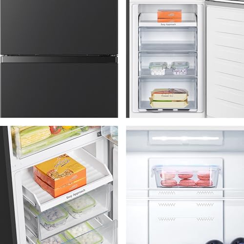 Hisense 50/50 Frost Free Black Fridge Freezer