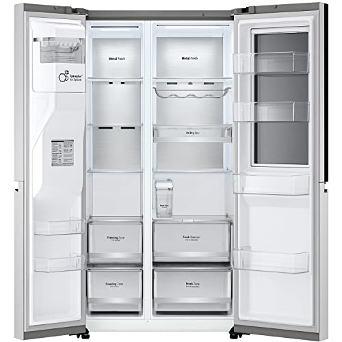 LG 635L Stainless Steel American Refrigerator