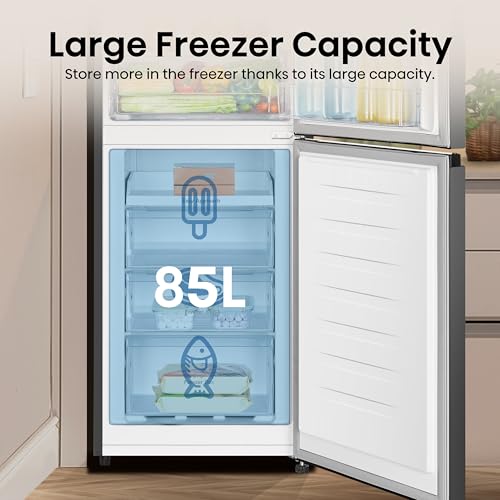 Hisense 50/50 Frost Free Black Fridge Freezer