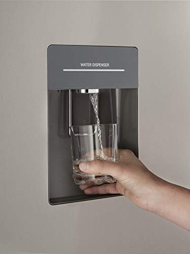 Hoover Freezer Fridge with Water Dispenser, 308L