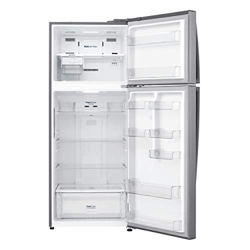 LG 438L A++ Platinum Silver Fridge-Freezer