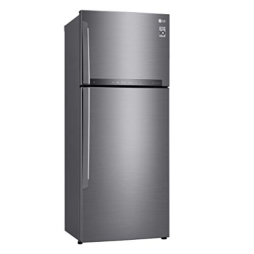 LG 438L A++ Platinum Silver Fridge-Freezer