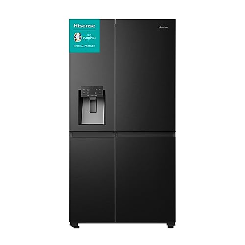 Hisense 179 cm Side-by-Side Refrigerator with Water Dispenser