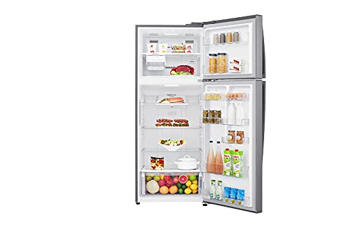 LG 438L A++ Platinum Silver Fridge-Freezer