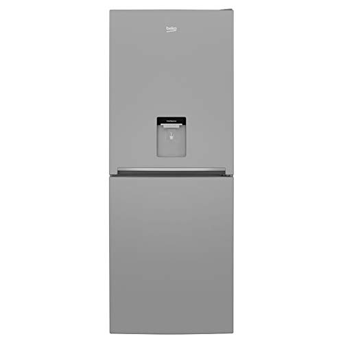 Beko CFG1790DS 70cm 50/50 Water Dispenser Frost Free Fridge Freezer in Silver