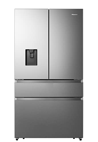 Hisense Stainless Steel American Fridge Freezer - 579L