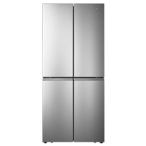 Hisense RQ563N4AI1 Stainless Steel American Fridge Freezer