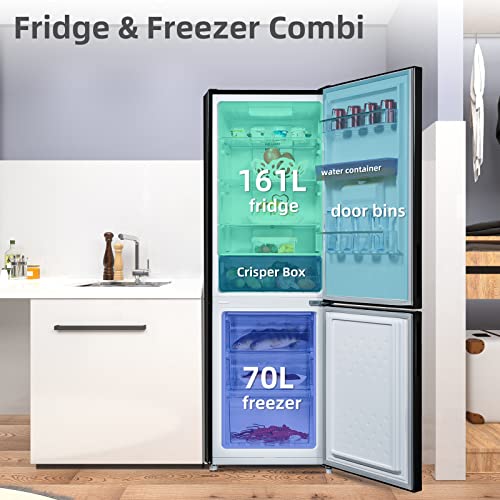 No Frost Fridge Freezer with Water Dispenser