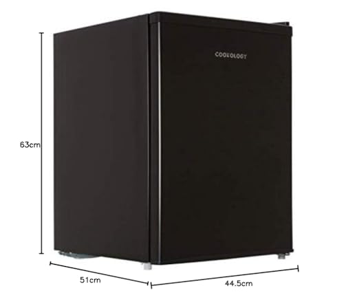 Cookology Mini Fridge with Ice Box, 67L Black