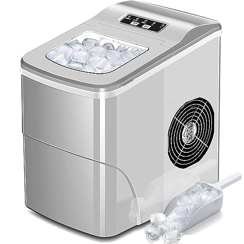 RWFlame Countertop Ice Maker - 15kg in 24 Hrs