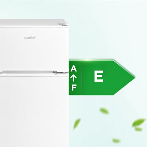 COMFEE' 87L Under Counter Fridge Freezer - White