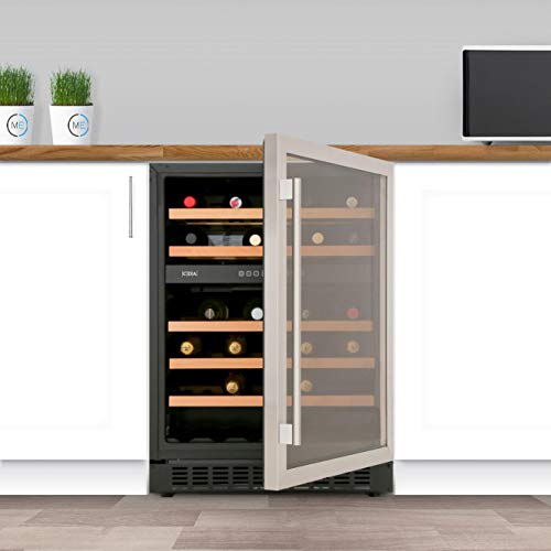 CDA 60cm Under Counter Stainless Steel Wine Cooler
