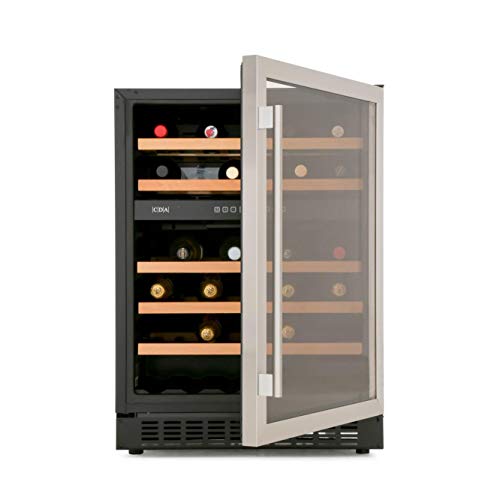 CDA 60cm Under Counter Stainless Steel Wine Cooler