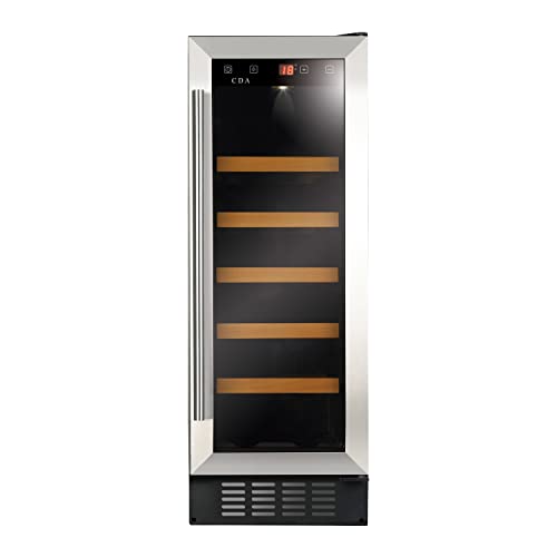 CDA 20-Bottle Stainless Steel Wine Cooler