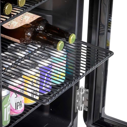 Baridi 70L Retro Under Counter Cooler Fridge