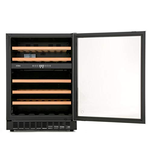 CDA 60cm Under Counter Stainless Steel Wine Cooler