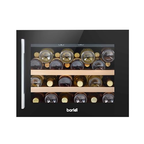Baridi 60cm Built-In 28 Bottle Wine Cooler