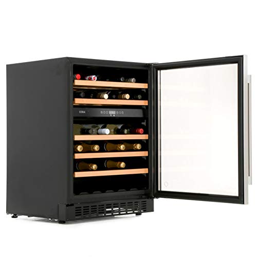 CDA 60cm Under Counter Stainless Steel Wine Cooler