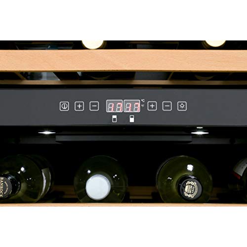 CDA 60cm Under Counter Stainless Steel Wine Cooler