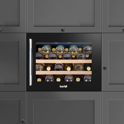 Baridi 60cm Built-In 28 Bottle Wine Cooler