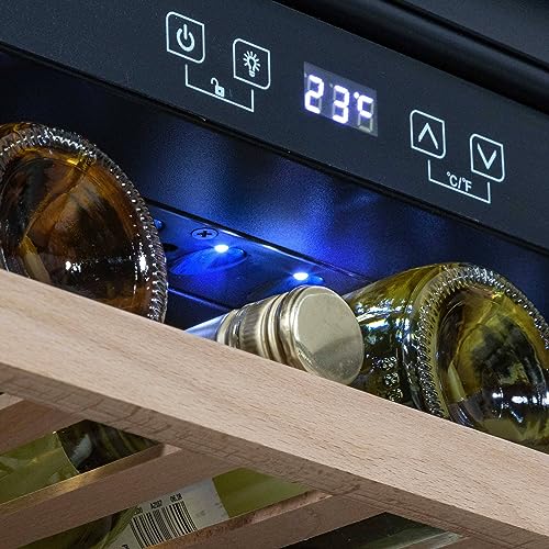 Baridi 60cm Built-In 28 Bottle Wine Cooler