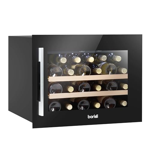 Baridi 60cm Built-In 28 Bottle Wine Cooler