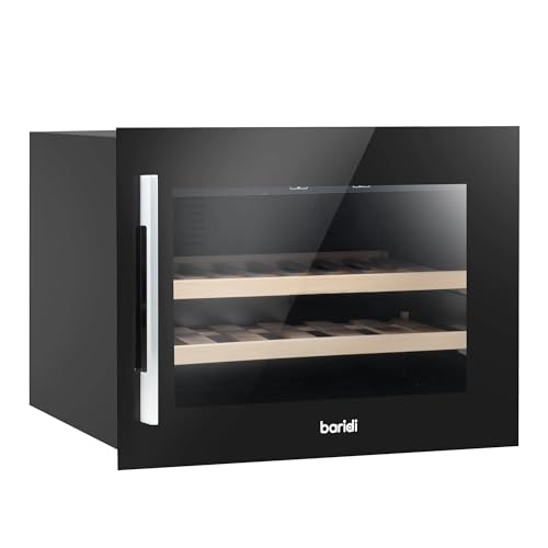 Baridi 60cm Built-In 28 Bottle Wine Cooler
