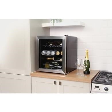 Russell Hobbs 46L Stainless Steel Mini Fridge