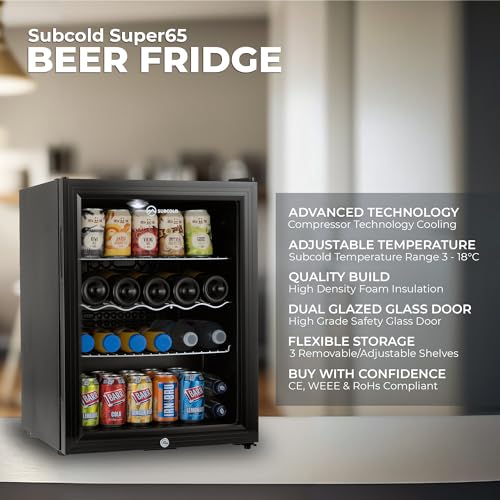 Subcold Super65 LED Table-Top Drinks Fridge