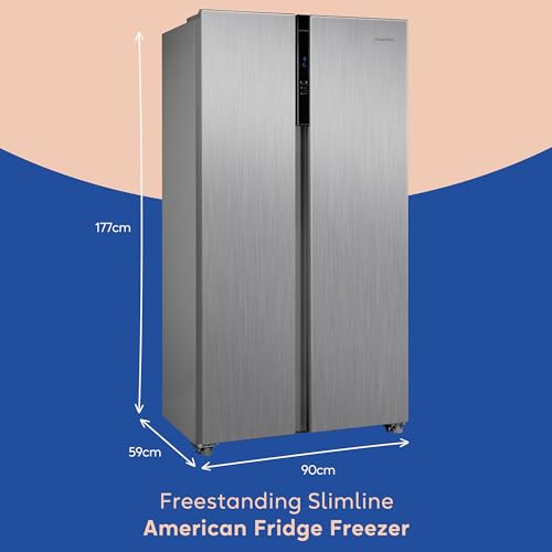 Russell Hobbs 442L Stainless Steel Fridge Freezer