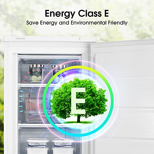 Hisense 82L Under-Counter Vertical Freezer, 40dB