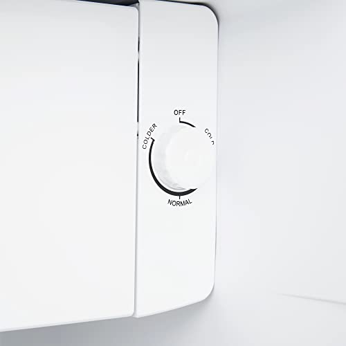 Cookology Retro Refrigerator with Cooler Box, White