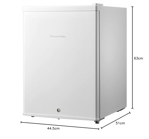 Russell Hobbs 65L Mini Lockable Fridge in White