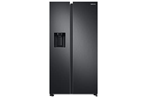 Samsung 634L Side-by-Side Fridge Freezer, Black