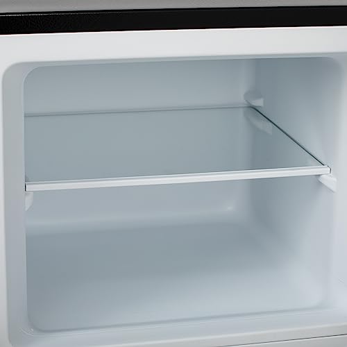 Willow 118L Top Mount Fridge Freezer - Black