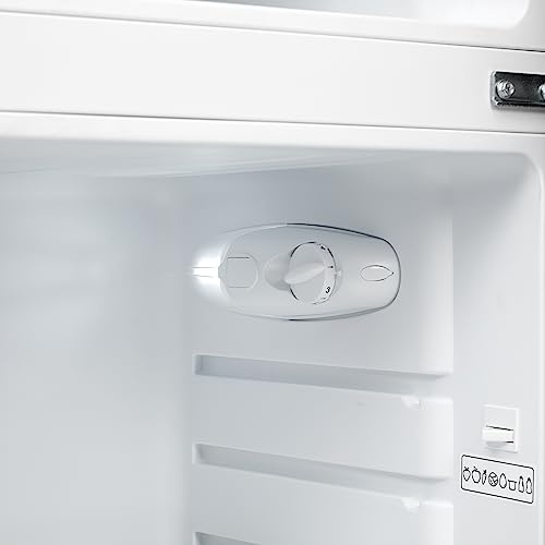 Willow 118L Top Mount Fridge Freezer - Black