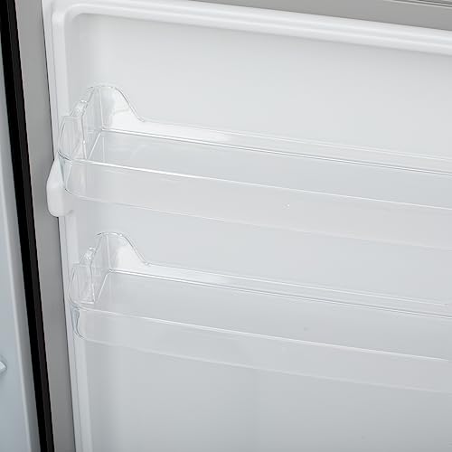 Willow 118L Top Mount Fridge Freezer - Black