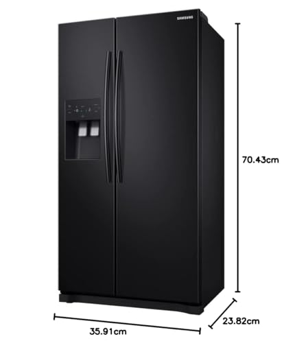Samsung RS50N3413BC Fridge Freezer with Water and Ice