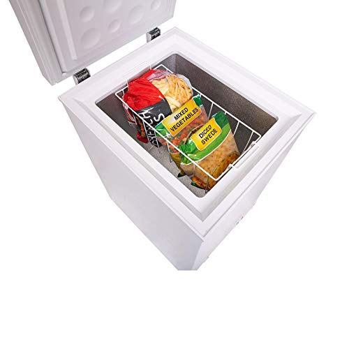 Slimline 48cm Freistehender Gefrierschrank in Weiß