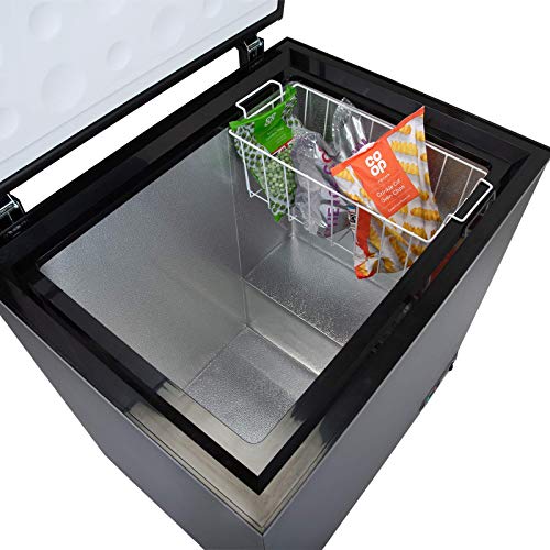 SIA CHF200B-AMZ1 201L Black Freezer