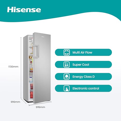 Hisense RL415N4ACE Grey Freestanding Refrigerator