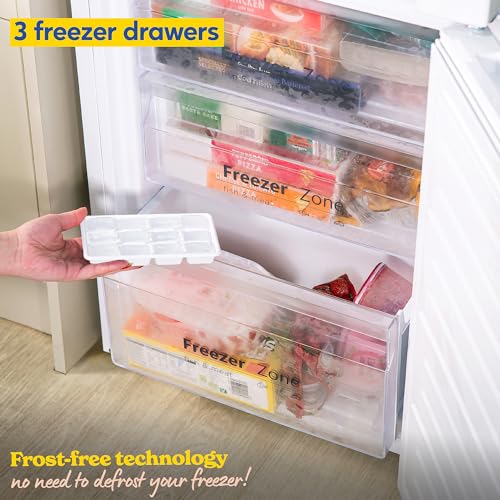 Russell Hobbs Frost Free Fridge Freezer with Water Dispenser