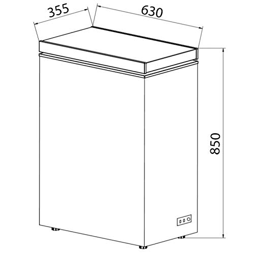 Compact 36cm Freezer for Caravans and Boats
