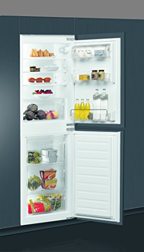 Whirlpool Built-In White Fridge Freezer
