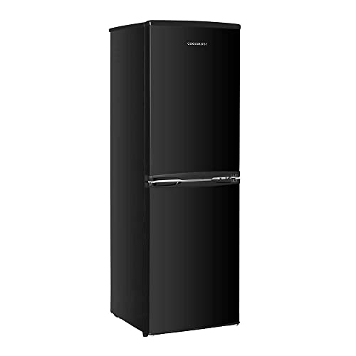 Cookology 142L Fridge Freezer in Black