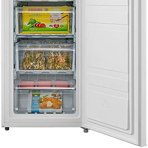 Cookology Tall White Side-by-Side Fridge Freezer