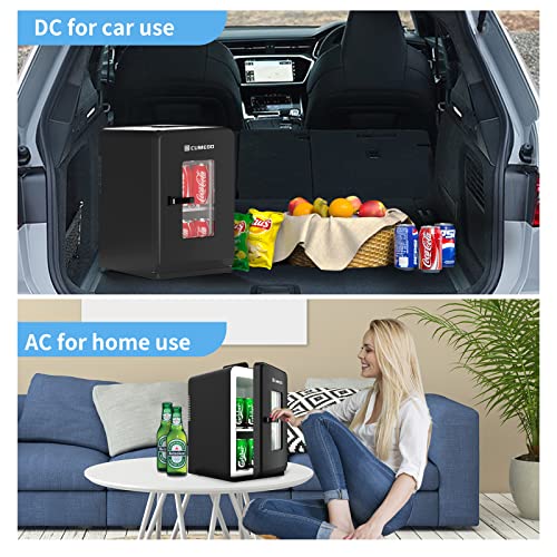 Compact 15L Mini Fridge with Heating & Cooling