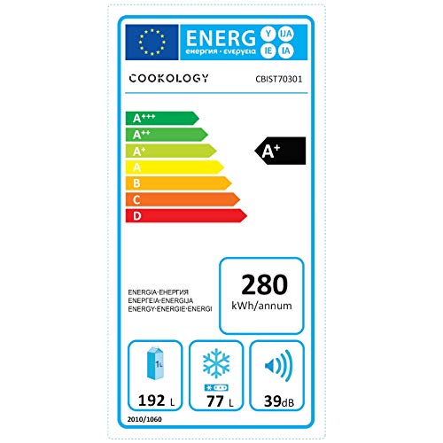 Cookology 70/30 Integrated Combi Fridge Freezer